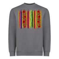Storm Mexico Serape Brushstroke Heavyweight Sweatshirt - texasbilliewilder