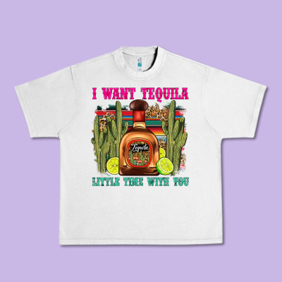 I Want Tequila Little Time With You Urban Heavy Tee Designed By Lillyallendesigns