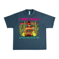 Midnight Navy i want tequila little time with you Urban Heavy Tee - LillyAllenDesigns