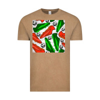 Vintage Coffee soccer shoes seamless pattern Vintage Tee - BundleAndBundleShop