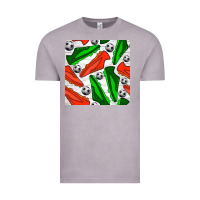 Vintage Zinc soccer shoes seamless pattern Vintage Tee - BundleAndBundleShop