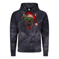 Cloud Black christmas bison Vintage Hoodie - RanaPortraitStore