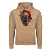 Vintage Coffee christmas bison Vintage Hoodie - RanaPortraitStore
