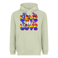 Matcha Love is love Heavyweight Hoodie - FaDigitalArtStudio