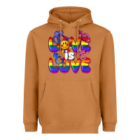 Meerkat Love is love Heavyweight Hoodie - FaDigitalArtStudio