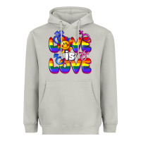 Love Is Love Heavyweight Hoodie | Teevron