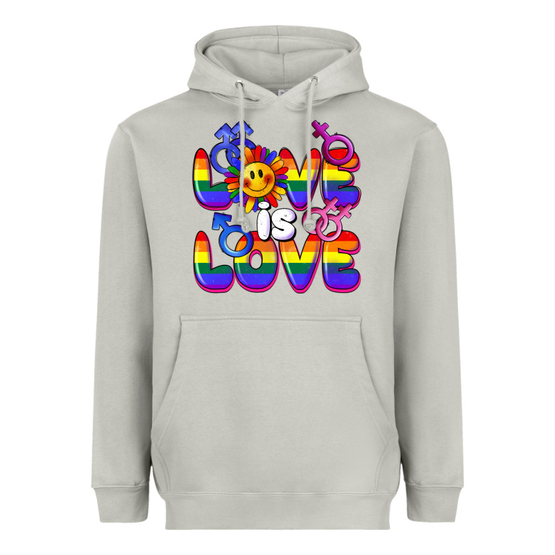 Love Is Love Heavyweight Hoodie by FaDigitalArtStudio | Teevron