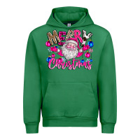 Emerald merry Christmas santa Urban Hoodie - CowhideDigitalArt