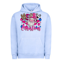 Pigment Grape Ice merry Christmas santa Urban Hoodie - CowhideDigitalArt