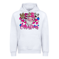 White merry Christmas santa Urban Hoodie - CowhideDigitalArt