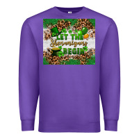 Purple Let the shenanigans begin Premium Sweatshirt - FaDigitalArtStudio