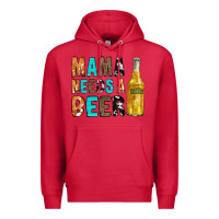 Cardinal Mama Needs a Beer Premium Hoodie - CowCowDesign