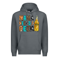 Rock Mama Needs a Beer Premium Hoodie - CowCowDesign