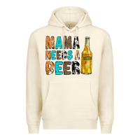 Sandshell Mama Needs a Beer Premium Hoodie - CowCowDesign