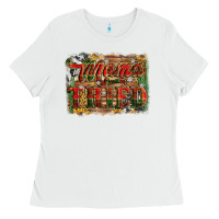 White mama tried christmas Ladies Tee - Jasminsmagicworld