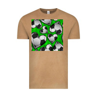Vintage Camel soccer hearts seamless pattern Vintage Tee - BundleAndBundleShop