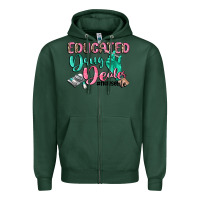 Sports Green educated drug dealer nurse life Zipper Hoodie - CowGirlArtShop