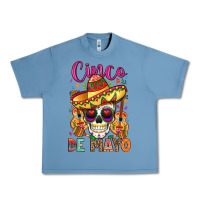 Pebble Blue cinco de mayo Urban Heavy Tee - LillyAllenDesigns