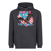 Smoke Stay fly for the 4th of July Heavyweight Hoodie - FaDigitalArtStudio