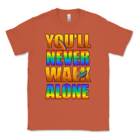 Copper Lgbtq You'll Never Walk Alone With Peace Classic Tee - BundleAndBundleShop