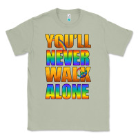Matcha Lgbtq You'll Never Walk Alone With Peace Classic Tee - BundleAndBundleShop
