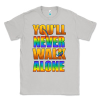 Moon Dust Lgbtq You'll Never Walk Alone With Peace Classic Tee - BundleAndBundleShop