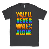Smoke Lgbtq You'll Never Walk Alone With Peace Classic Tee - BundleAndBundleShop