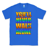 True Royal Lgbtq You'll Never Walk Alone With Peace Classic Tee - BundleAndBundleShop
