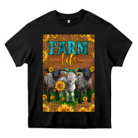 Black Western Baby Sheeps Farm Life Heavy Core Tee - LillyAllenDesigns