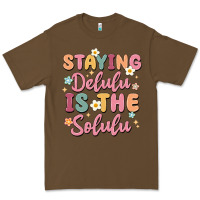 Cacao staying delulu is the solulu Premium Tee - MaliasSmallBusiness