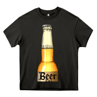 Asphalt yellow beer bottle Heavy Core Tee - AdoDesignShop