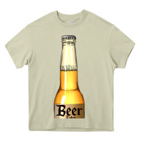 Mossy yellow beer bottle Heavy Core Tee - AdoDesignShop