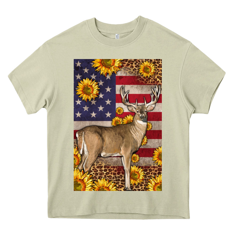 Western American Deer Heavy Core Tee by LillyAllenDesigns | Teevron