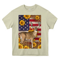 Mossy Western American Deer Heavy Core Tee - LillyAllenDesigns