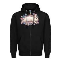 Black Easter Bunny leopard Easter Day Zipper Hoodie - HowdyJamesFarm