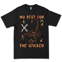Black no rest for the wicked Premium Tee - MaliasSmallBusiness
