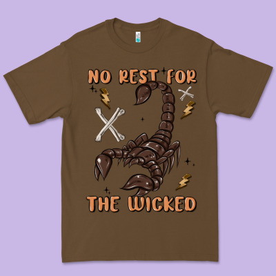 No Rest For The Wicked Premium Tee Designed By Maliassmallbusiness