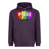 Plum Pride Day Heavyweight Hoodie - FaDigitalArtStudio