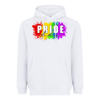 White Pride Day Heavyweight Hoodie - FaDigitalArtStudio