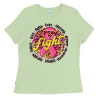 Matcha fight breast cancer Ladies Tee - NancyCooperArtShop