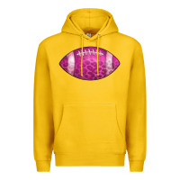 Lemon american football pink Premium Hoodie - CowCowDesign