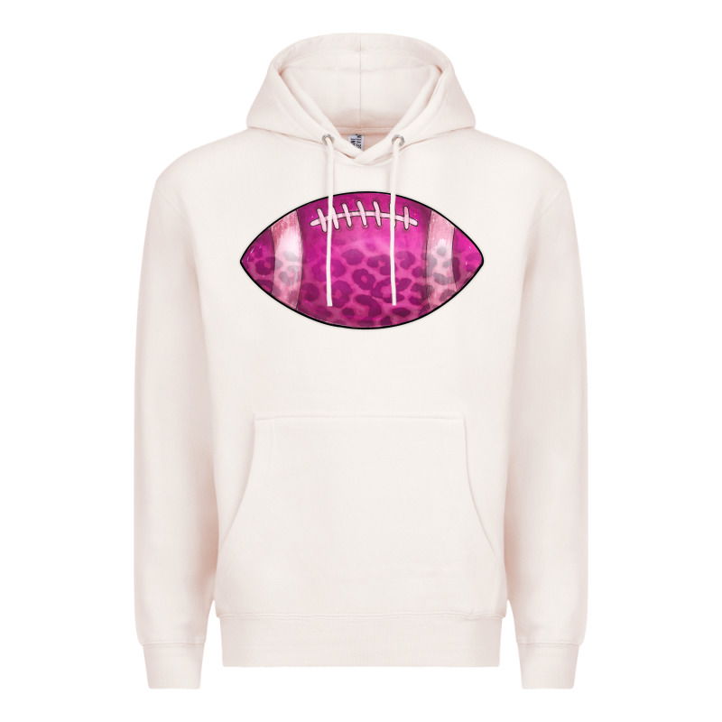 American Football Pink Premium Hoodie by CowCowDesign | Teevron