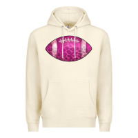 Sandshell american football pink Premium Hoodie - CowCowDesign