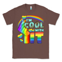 Chestnut Lgbtq İ'm Cool With İt Classic Tee - BundleAndBundleShop