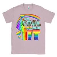 Lilac Lgbtq İ'm Cool With İt Classic Tee - BundleAndBundleShop