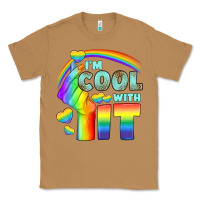 Toasted Coconut Lgbtq İ'm Cool With İt Classic Tee - BundleAndBundleShop