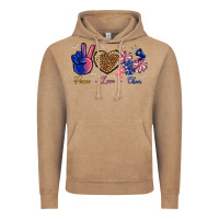 Vintage Coffee Peace Love Cheer Vintage Hoodie - BundleAndBundleShop