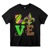 Black love mardi gras Heavy Core Tee - Jasminsmagicworld