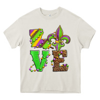 Love Mardi Gras Heavy Core Tee | Teevron