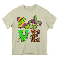 Mossy love mardi gras Heavy Core Tee - Jasminsmagicworld